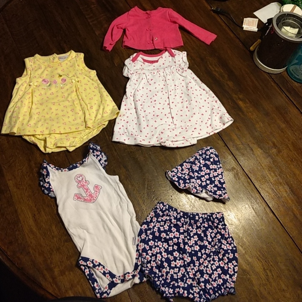Summer 0-3 girls lot